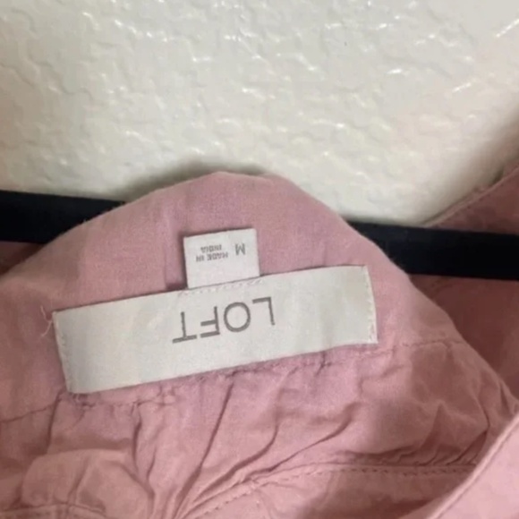 Scalloped Eyelet Floral Boho Business Casual Work Chic V Farm Glam Cami Blouse - Picture 2 of 4